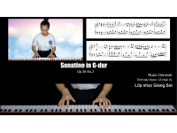 Sonatine In G-Dur ( Clementi ) || Cô Hoài Vy || Dạy Đàn Piano Quận 12